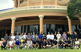 ゴルフコンペへの参加